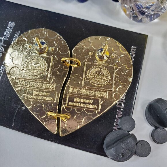 Disney Beauty Beast Trading Pin Belle Princess Broken Heart Lapel Pin Brooch Pin - Picture 3 of 5